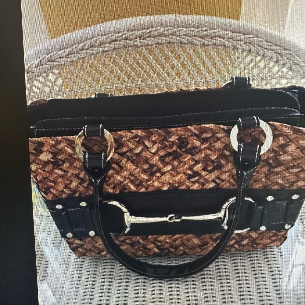 Stylish Black and Brown Women's Bag